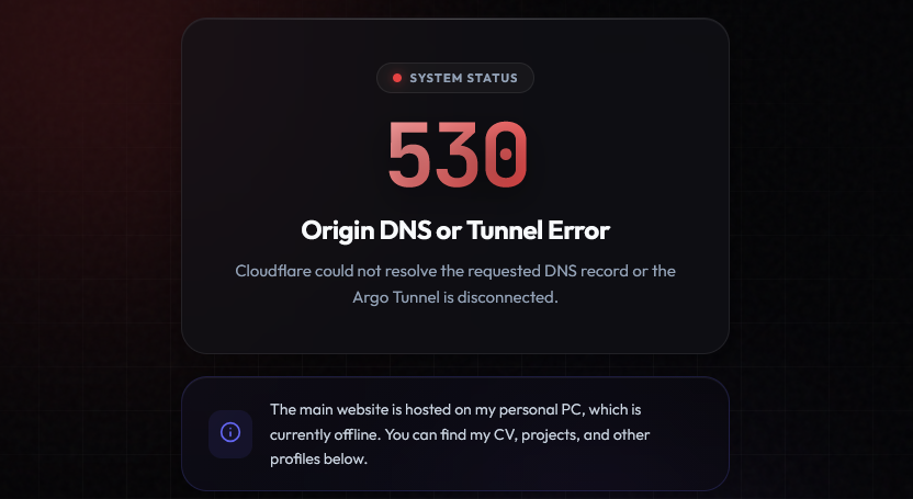 Cloudflare Tunnel with Custom Status page on the same domain!